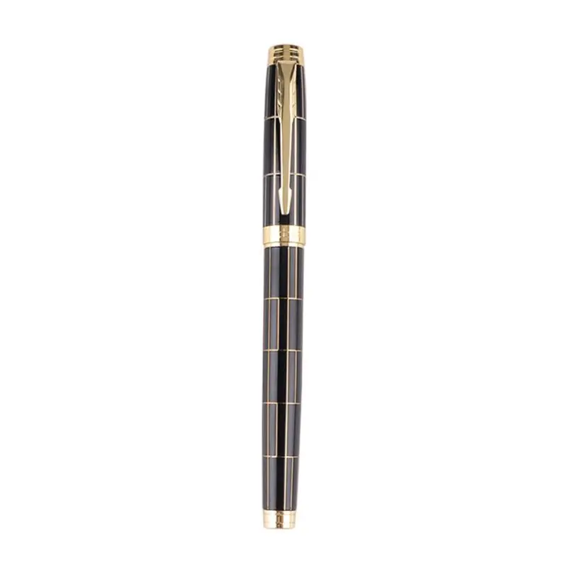 

2021 New Luxury Men's Grid Fountain Pen 0.5mm Nib Business Writing Signing Calligraphy