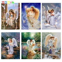 5d diy full drill diamond embroidery painting beautiful diamond painting girl 3d diamond mosaic angel girl decortion gift 2jm036
