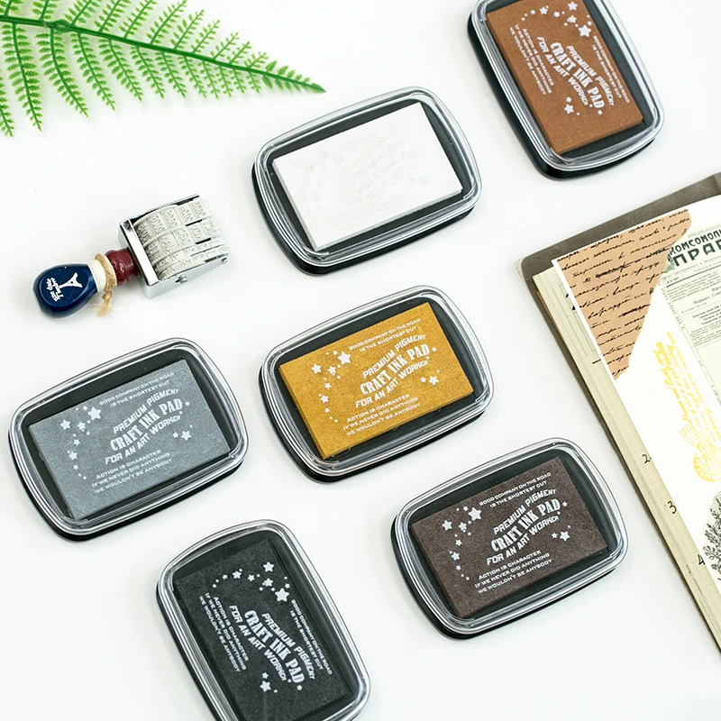 Большой размер металлический inkpad печать для вырезок DIY штампы скрапбукинга