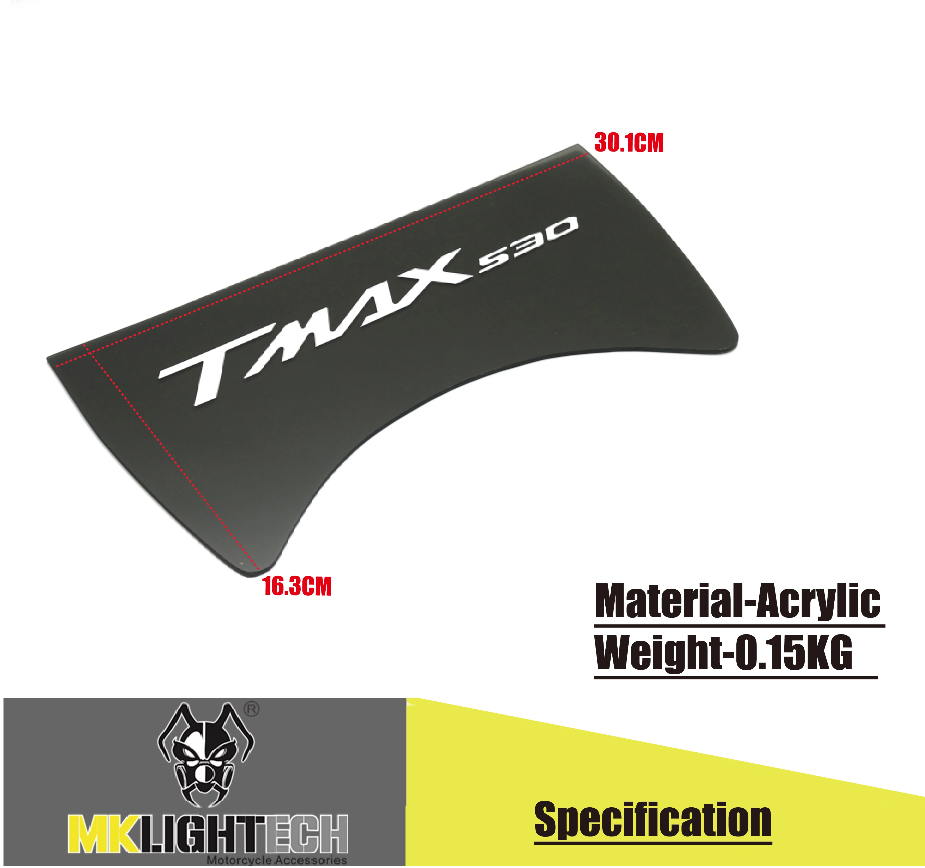 

MKL IGHTECH for YAMAHA Tmax 530 2017-2019 Luggage compartment separator, partition