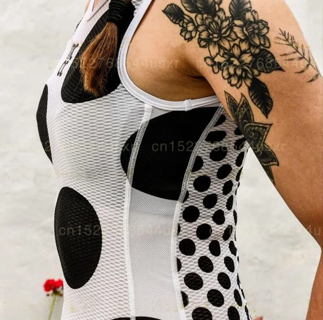 (Короткий рукав полоски Для женщин новый желтый и белый MTB цикл базовый слой 2019