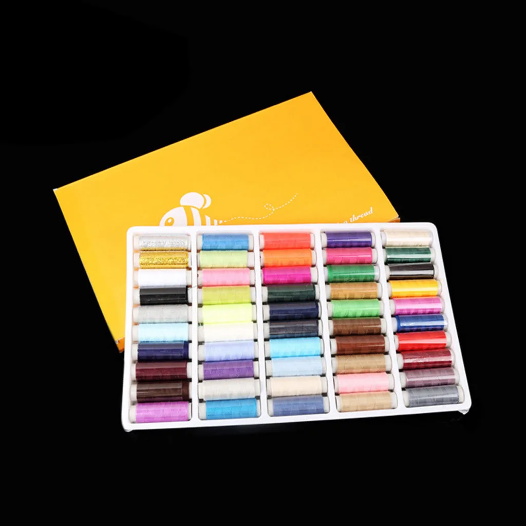 39 шт. маленький рулон бытовой швейной катушки ниток ручная вышивка нить одежда