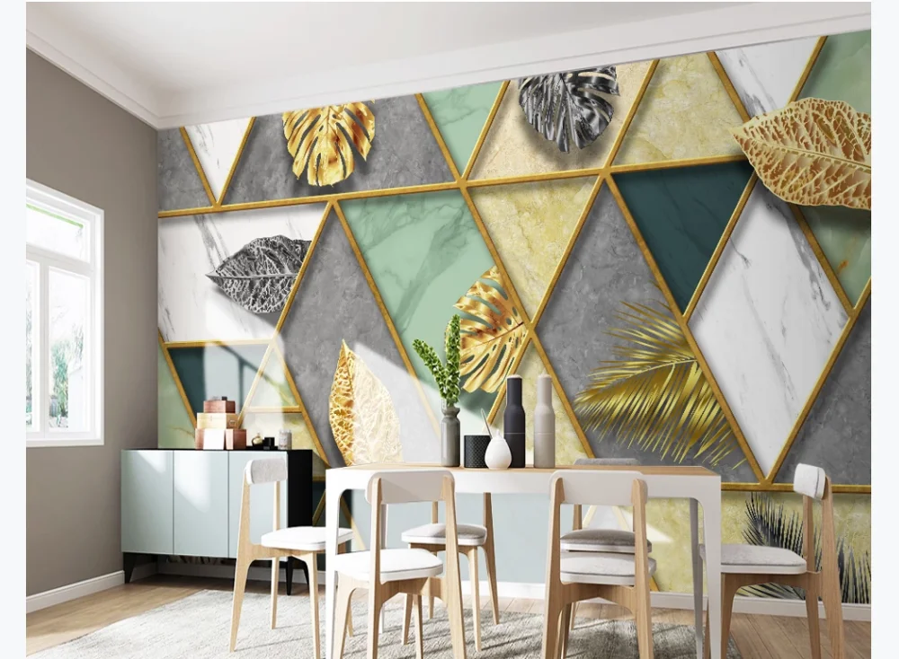 Пользовательский 3D современный простой скандинавский планер джаз белый камень