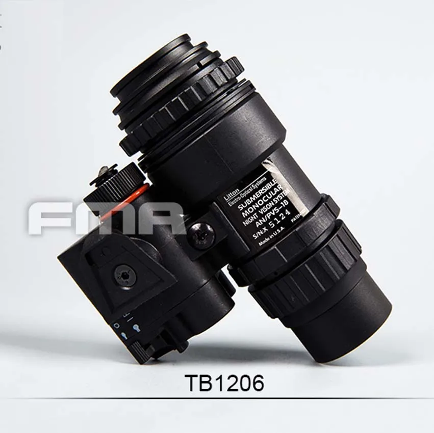 FMA Бесплатная доставка PVS18 1 : реальная металлическая Версия муляж NVG модель очков