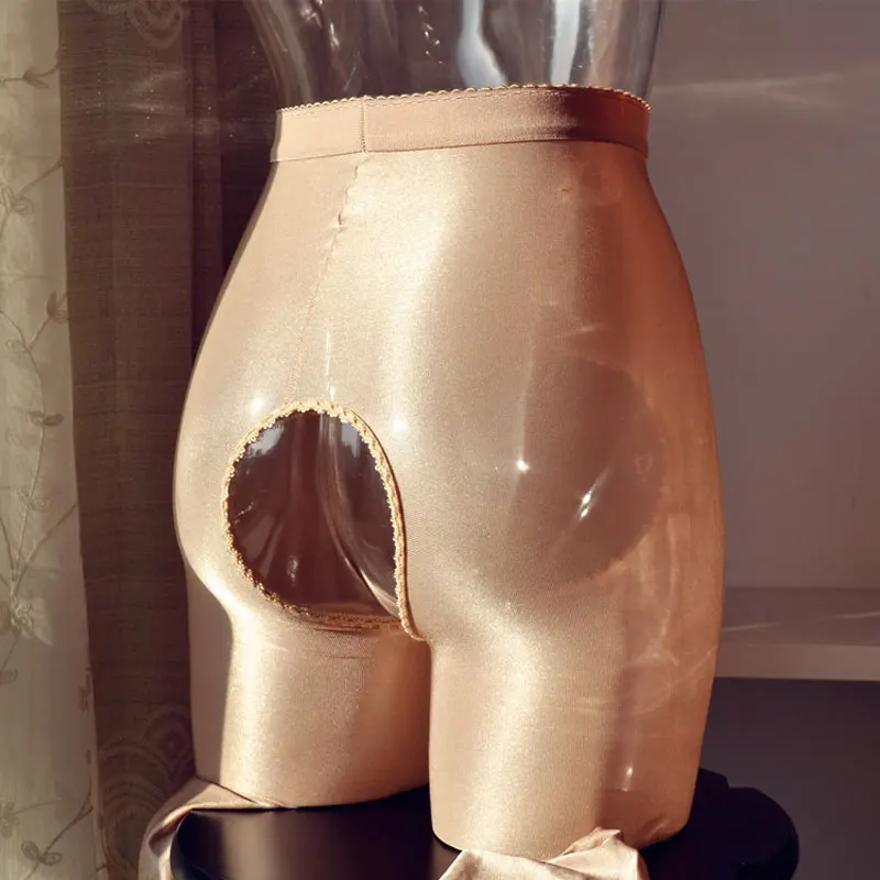 Колготки женские атласные с открытой промежностью 70D | Женская одежда