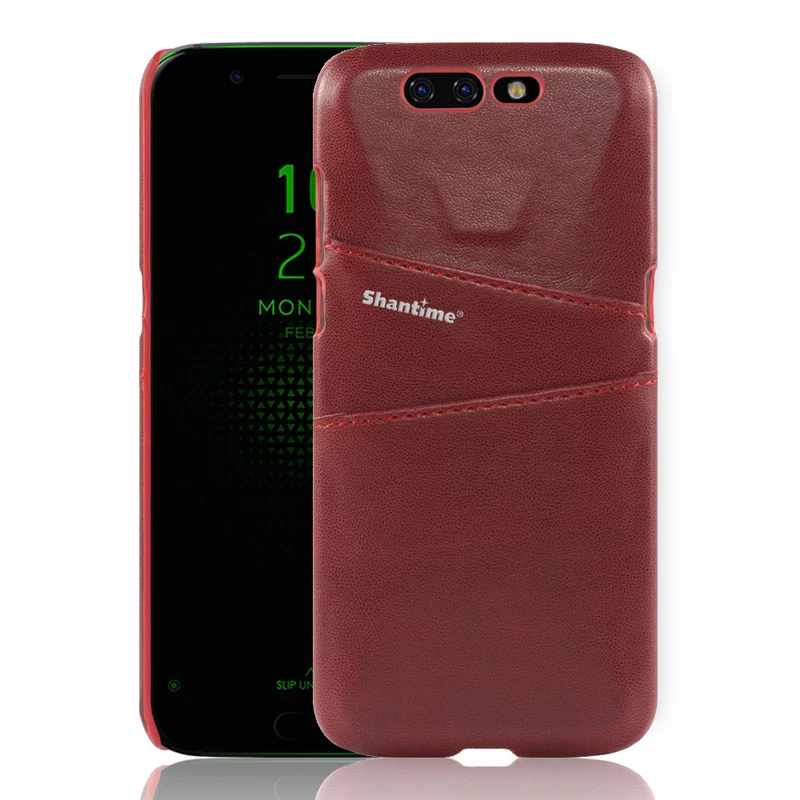 Red Винтажная Обложка на заднюю панель из искусственной кожи для Xiaomi черная сумка в форме акулы чехол для Xiaomi Черная Акула бизнес кошелек отделения для карт чехол для телефона - Цвет: Red