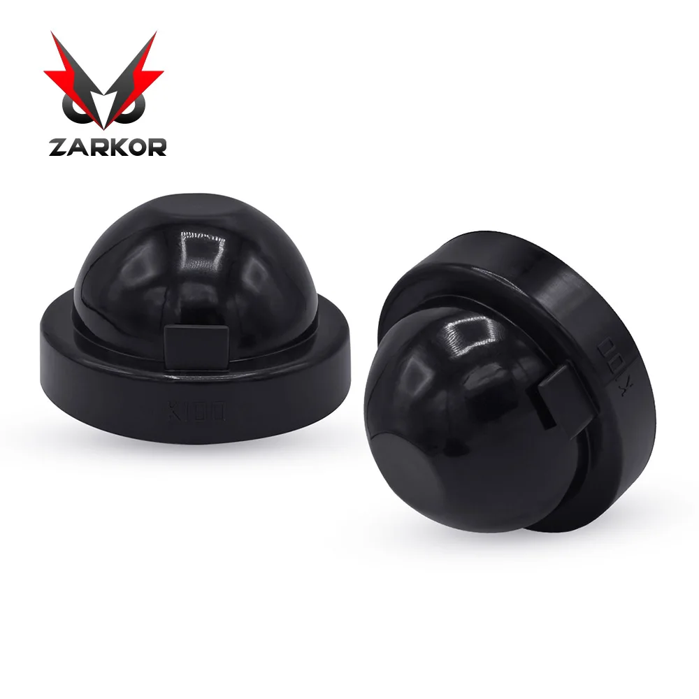 Пылезащитная Крышка для автомобильных светодиодных фар Zarkor 100 мм 2 шт. резиновая