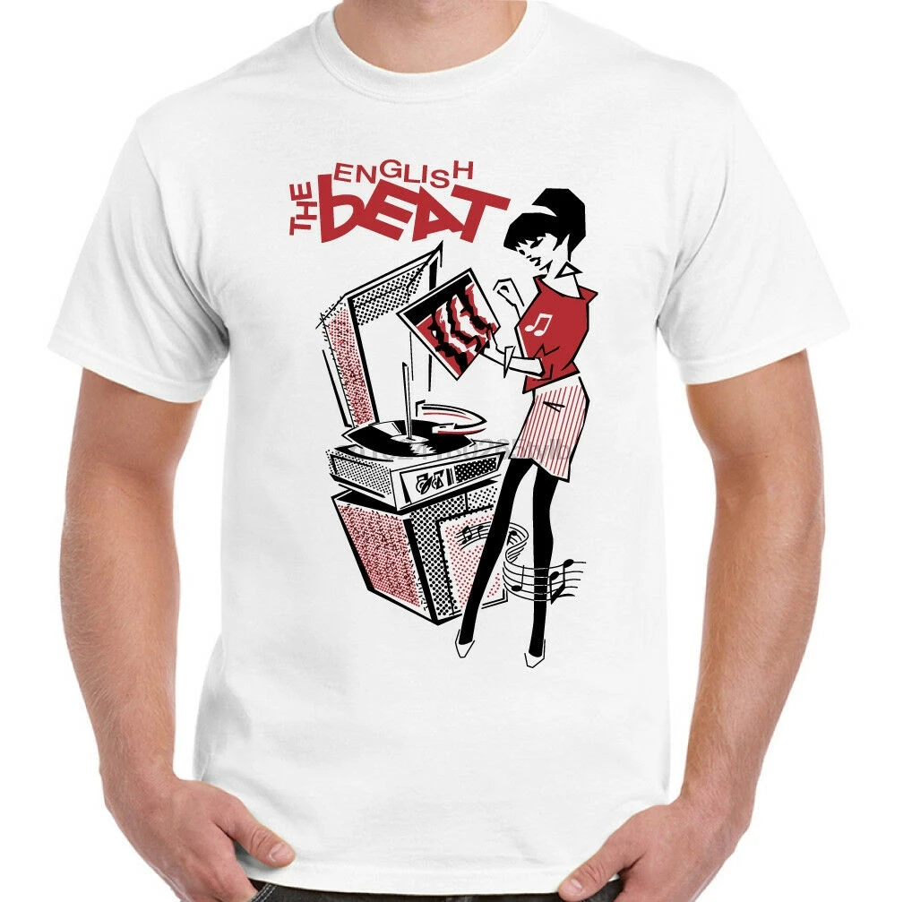 Мужская футболка Rude Girl The English Beat специальная переключатель 2 тона два