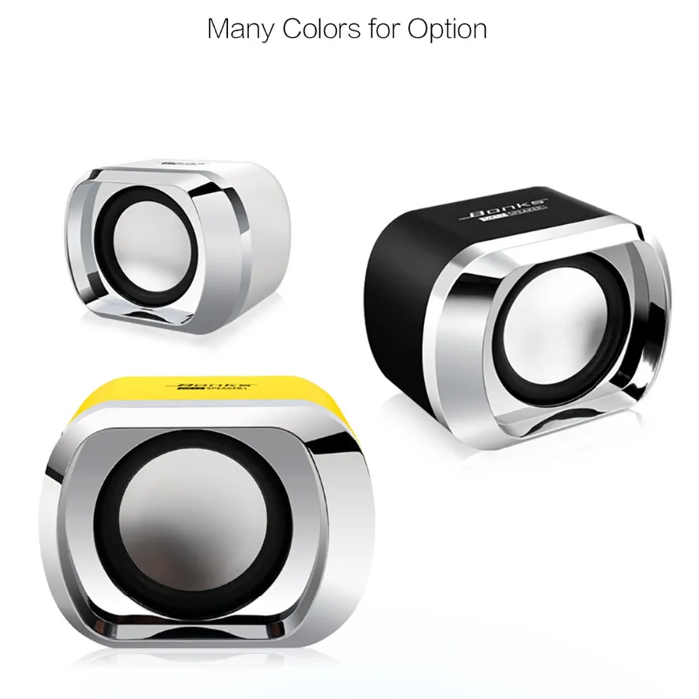 Динамик 1 пара мини портативный стерео клип линейный контроллер динамик для