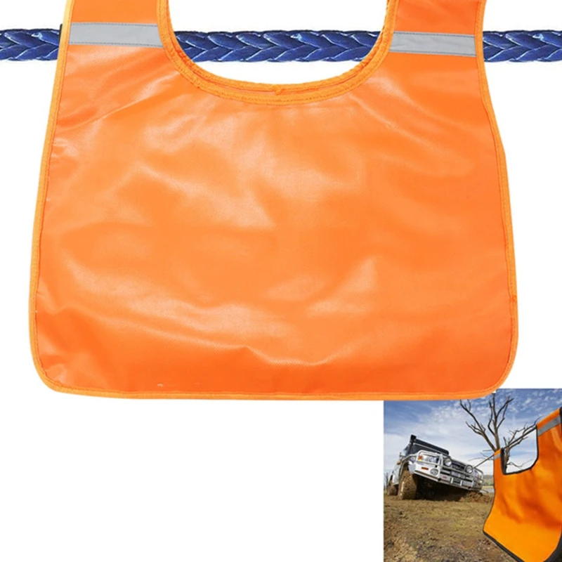 85x48 см оранжевая лебедка демпферный кабель Pad Безопасный Жилет одеяло