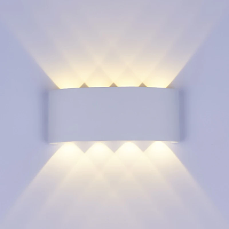 LED Wall Lamp Aluminum Outdoor Indoor Waterproof Home Lighting Bedroom Bedside Stair Corridor lamparas Art Decor Light | Лампы и