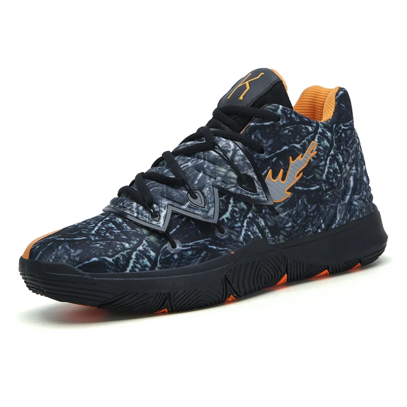 Большой размер Теннисный masculino хорошая Баскетбольная обувь kyrie 5 Taco разноцветные