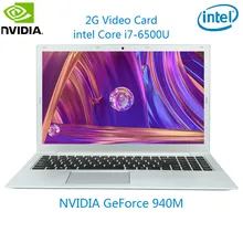 I7 6500U ноутбук Intel 8 ГБ ОЗУ ноутбук NVIDIA GeForce 940M 1080P игровой рабочий ноутбук компьютер Лазерная русская клавиатура с подсветкой