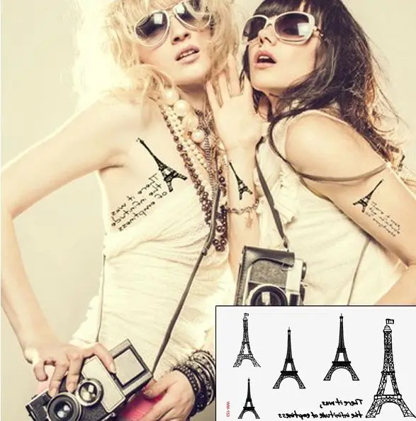 Временные татуировки для женщин водонепроницаемые наклейки макияж maquiagem