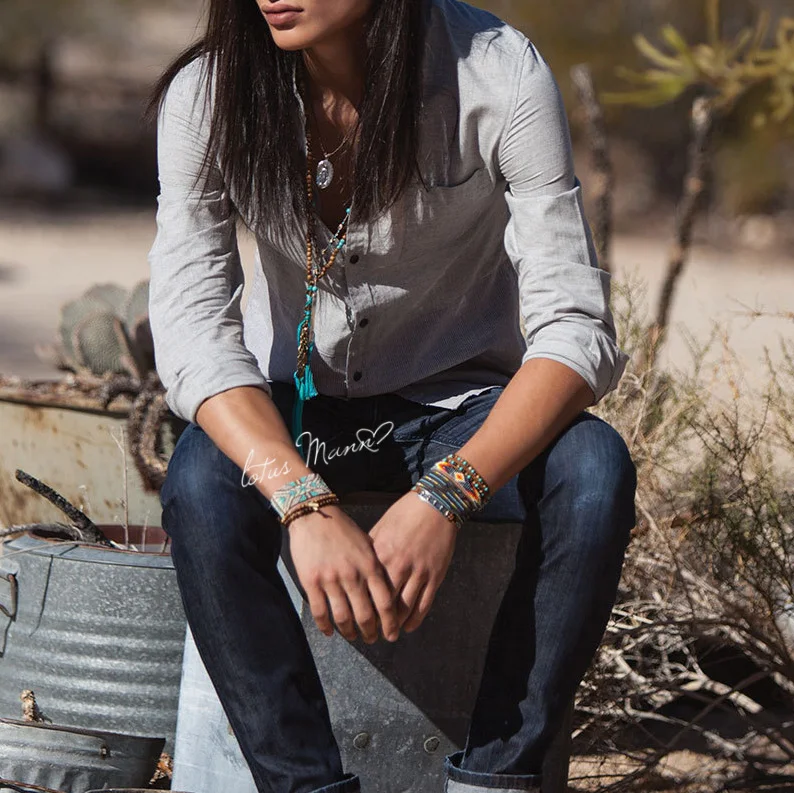 Лотос Манн старые бусины и красные камни смешанные времена защиты тигровый глаз