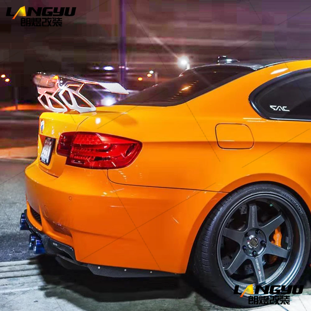 Для BMW 3 серии E92 E93 M3 2006 2007 2008 2009 2010 2011 2012 2013 Vorsteiner Стиль углеродного волокна спойлер