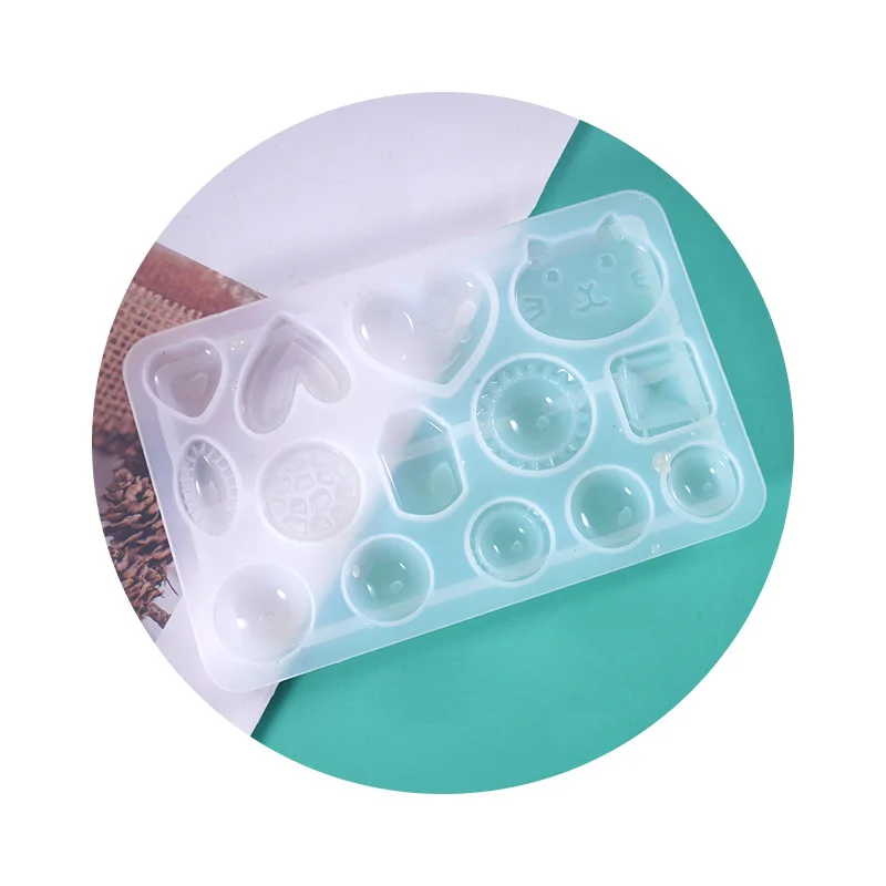 

DIY Crystal Candy Jewelry Love Balloon Cartoon Epoxy Resin Molds Silicone Casting Molds For DIY Jewelry Making Findings