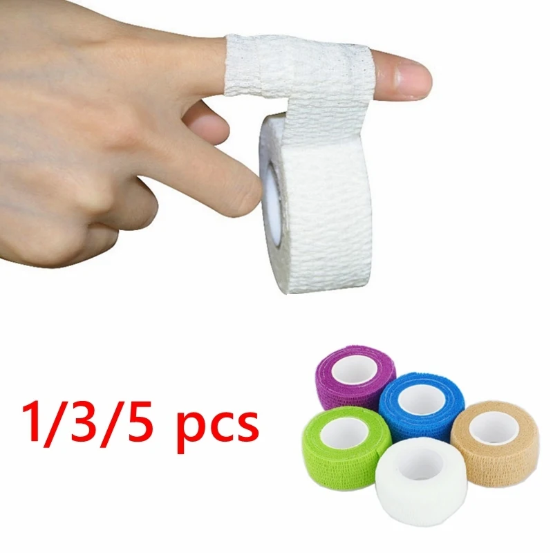 

2.5cm*4.5m Sports Protection Tape Muscle Tape Finger Joint Bandaging Medical Self-adhesive Bandage Waterproof Elastic Bandage