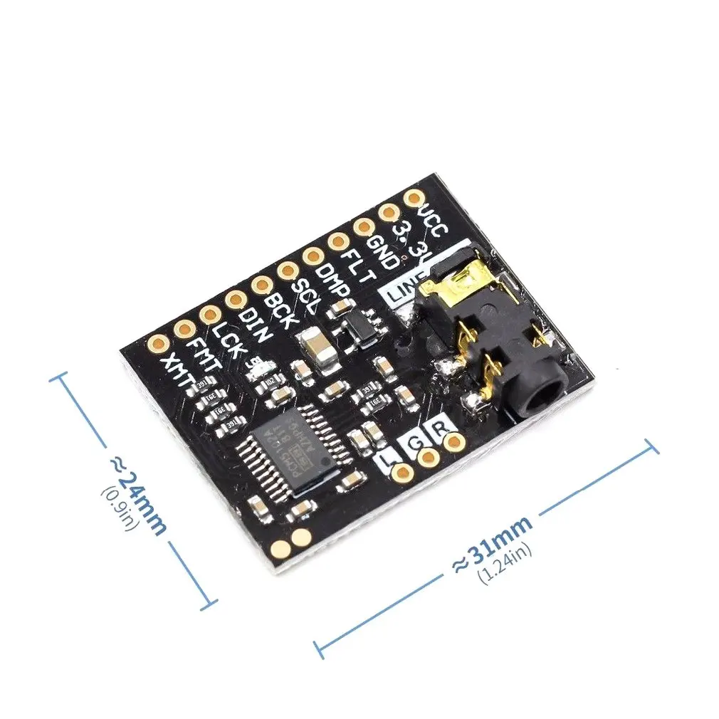 PCM5102A DAC декодер ies 32 бит плеер модуль за ES9023 PCM1794 Raspberry Pi стерео совместимая плата |
