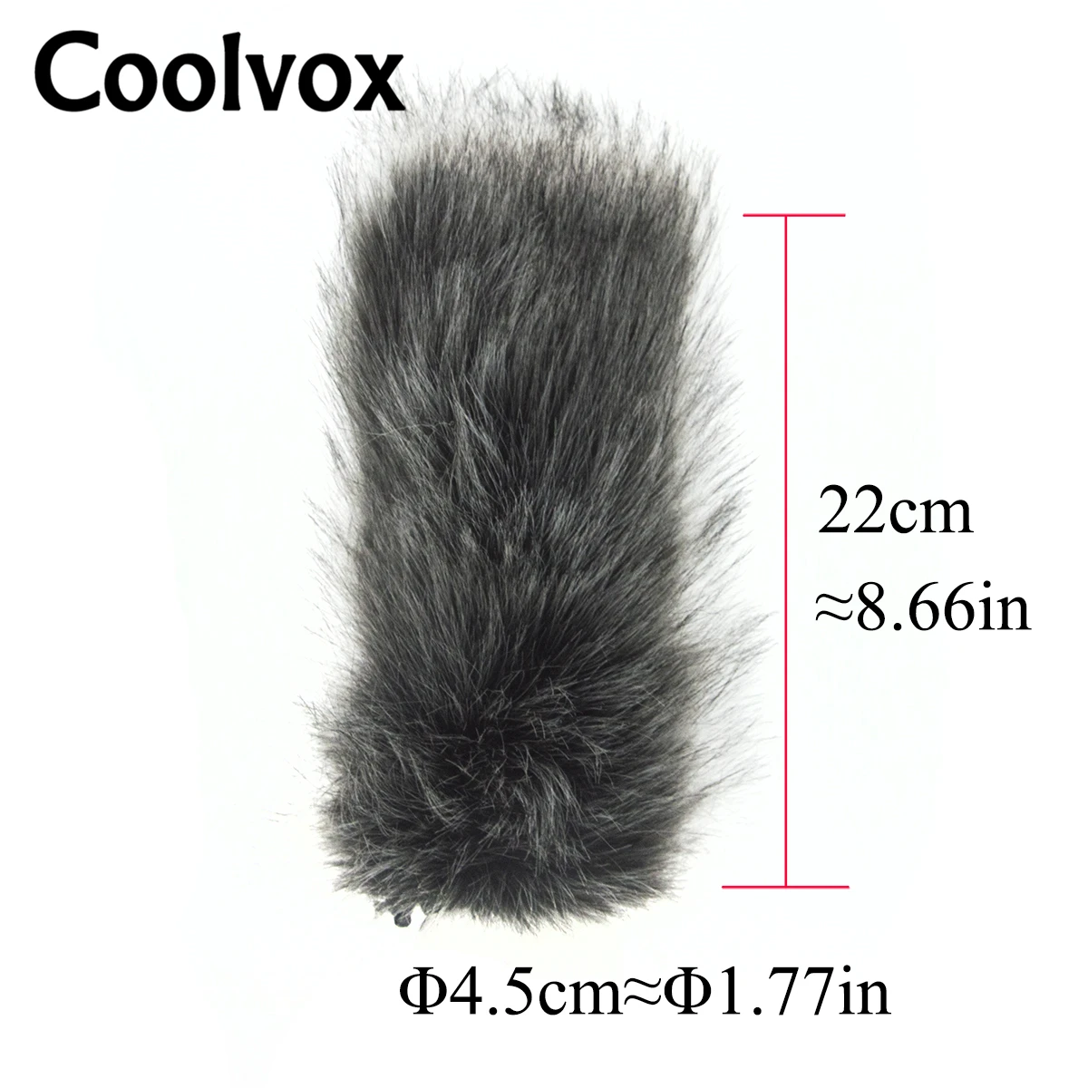 Windproof Sweater For Interview Microphone Camera Outdoor Film and Television Shooting Mic Fur Windscreen Windshield Muff Cover images - 6