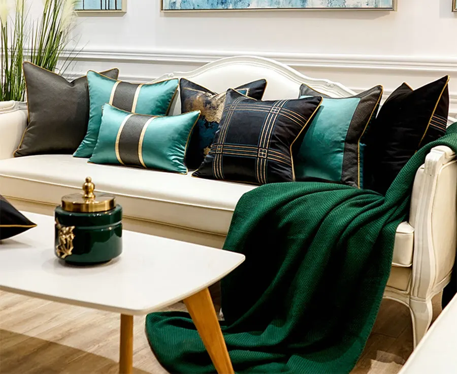 Винтажная элегантная Восточная Подушка/almofadas чехол современный геометрический