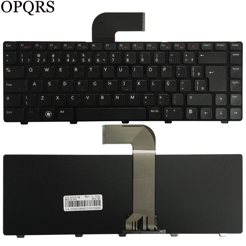 Бразилия BR Клавиатура для DELL INSPIRON 14R N4110 M4110 N4050 M4040 N5050 M5050 M5040 N5040 X501LX502L P17S P18 N4120 M4120