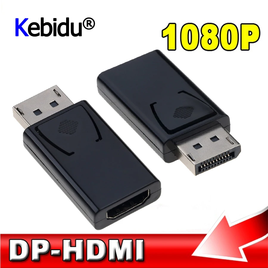 1080P HDTV DVD порт дисплея DP папа HDMI совместимый мама конвертер Кабельный адаптер