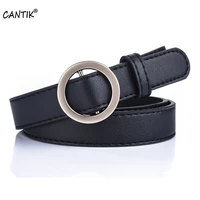 cantik fashion design ring pattern decorative buckles genuine leather belts for women clothing accessories 2 3cm width fca083