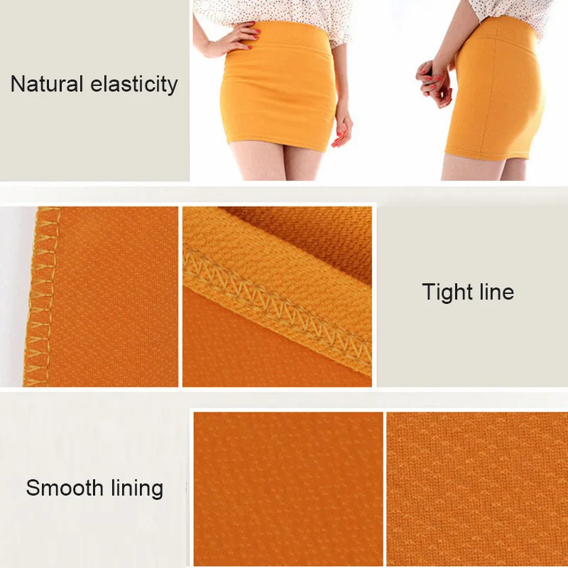 Женская однотонная облегающая эластичная Короткая юбка для летней вечеринки BMF88