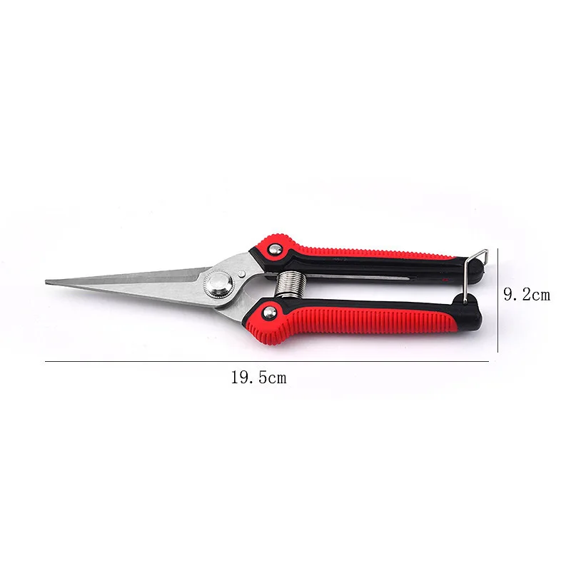 

Tree Pruning Garden Shears Grass Fruit Cutter Gardening Scissors Branch Pruners Non-slip Stainless Steel Garden Pruning Shears