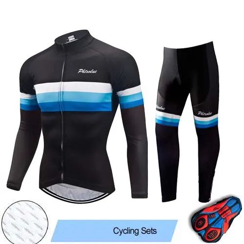 Cycling Set Phtxolue Pro одежда для велоспорта велосипедные Джерси Униформа осень для мужчин Велоспорт Джерси Набор дорожный велосипед майки костюм для езды на горном велосипеде - Цвет: Cycling Set
