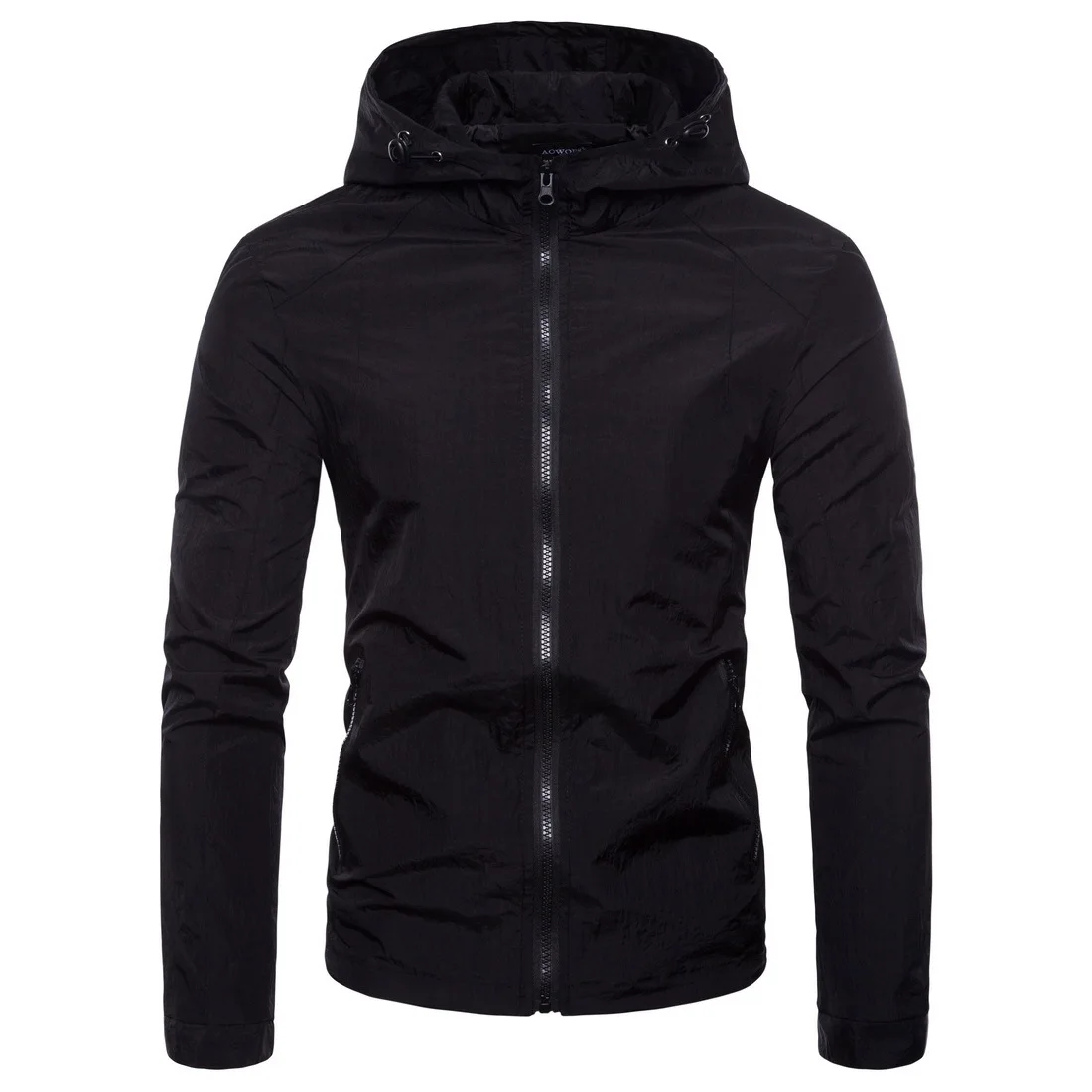 

Outdoor Sports Breathable Tactical Jacket Spring Autumn Camping Long Sleeve Military Men's Thin Climbing Hooded Cardigan Coat