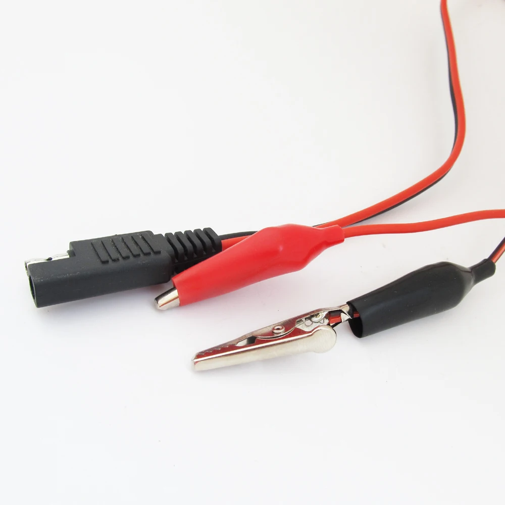 Автомобильный кабель 18AWG 10 шт. 50 см SAE DC Power на двойной большой зажим 45 мм |