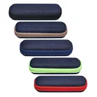 Футляр для очков на молнии, модный контейнер из джинсовой ткани для солнцезащитных очков, защита от раздавления, подарок, 1 шт., 2021