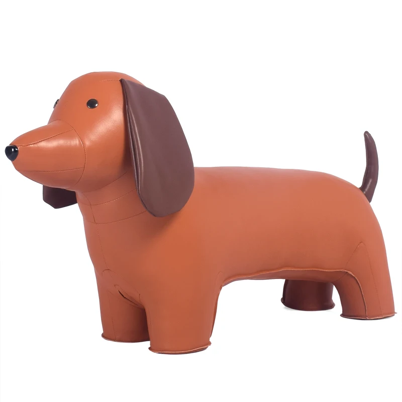 

Nordic dachshund living room footstool cartoon stool home floor decoration housewarming stool