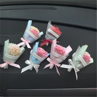 woman fashion accessories aroma diffuser perfume clip bouquet car decoration dried flowers
