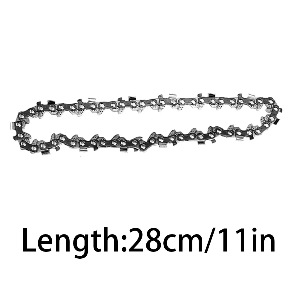 

4 Inch Electric Saw Mini 13cm Chainsaw Guide + 28cm Chainsaw Chain Saw Accessory Replacement Made Of Fine Quality Steel Power