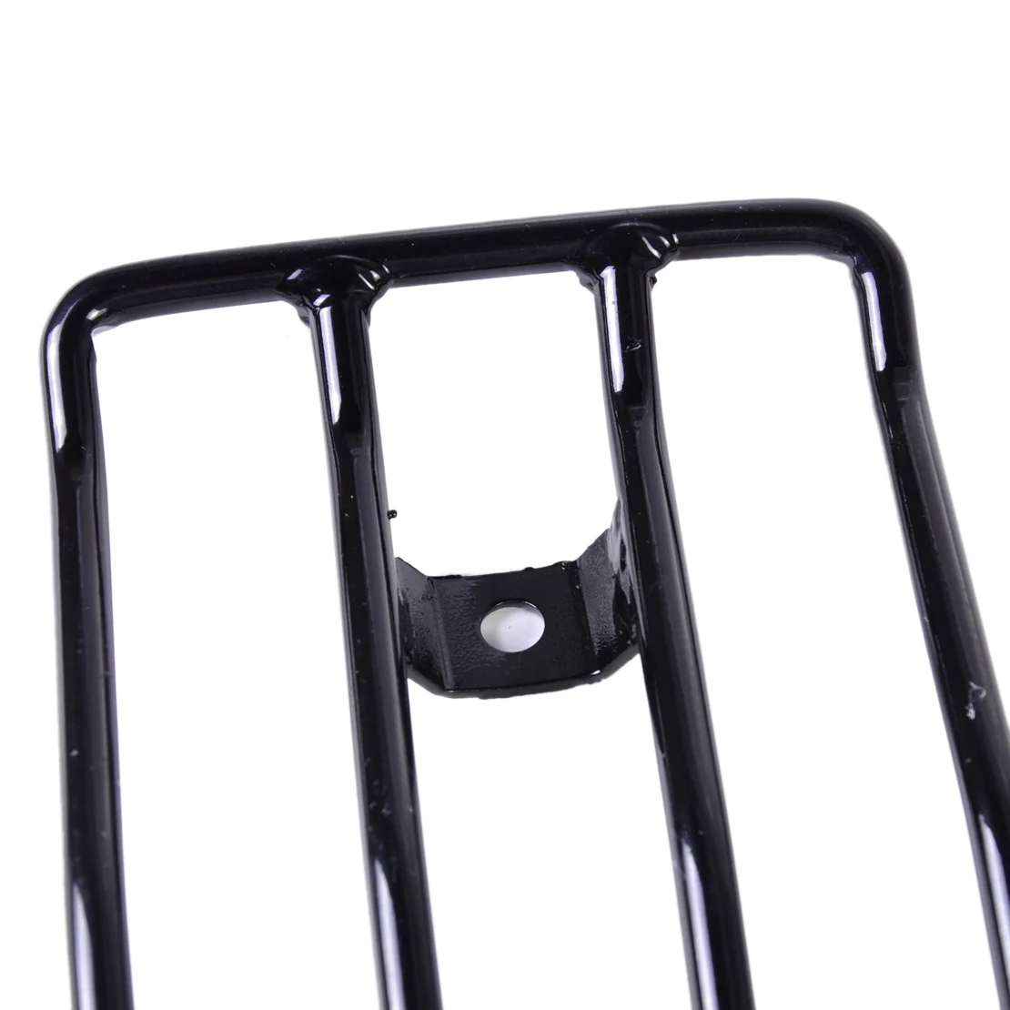 

DWCX Motorcycle Black Rear Seat Luggage Carrier Cargo Support Shelf Rack Fit for Harley Davidson Sportster 1200 Sportster 883