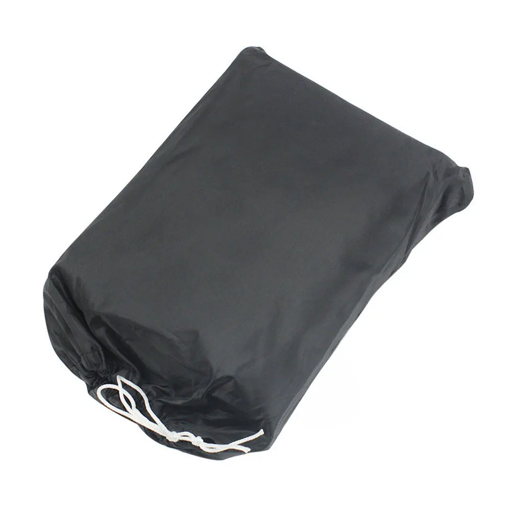 

Car-Covers XL/190T Cover Universal Motorcycle Cover Windshield UV Rays Waterproof Black Durable