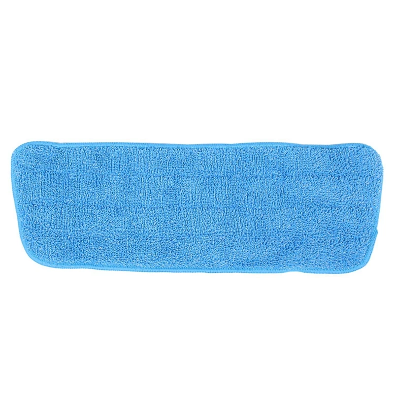 Almohadillas de fibra de repuesto para fregonas h&uacute;medas/secas, paquete de 2 unidades con 5 cabezales de repuesto para mopa de microfibra-5