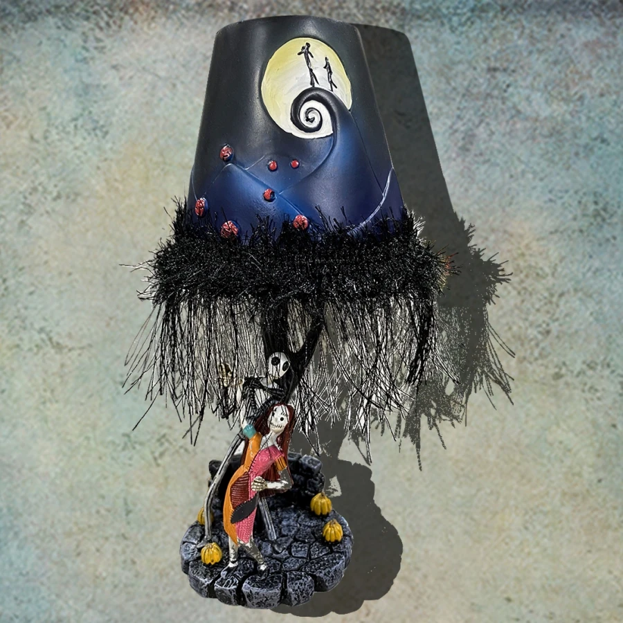 New Creative Resin Table Lamps Halloween Night Monster Jack Desk Lamp For Indoor Living Room Decoration 2021 | Дом и сад