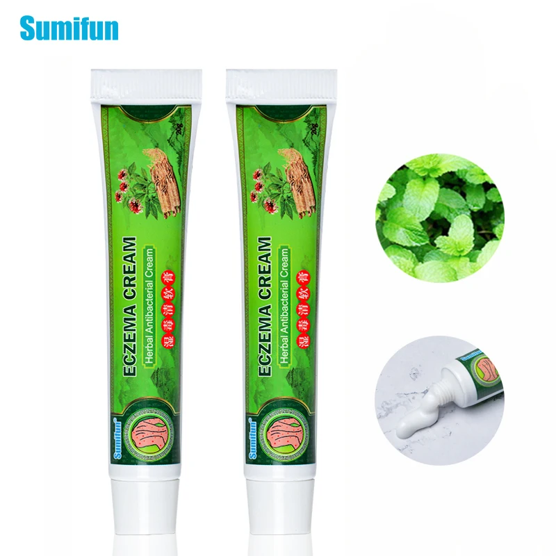 Sumifun 1 шт. лечение псориаза крем Антибактериальный противозудный дерматит экзема