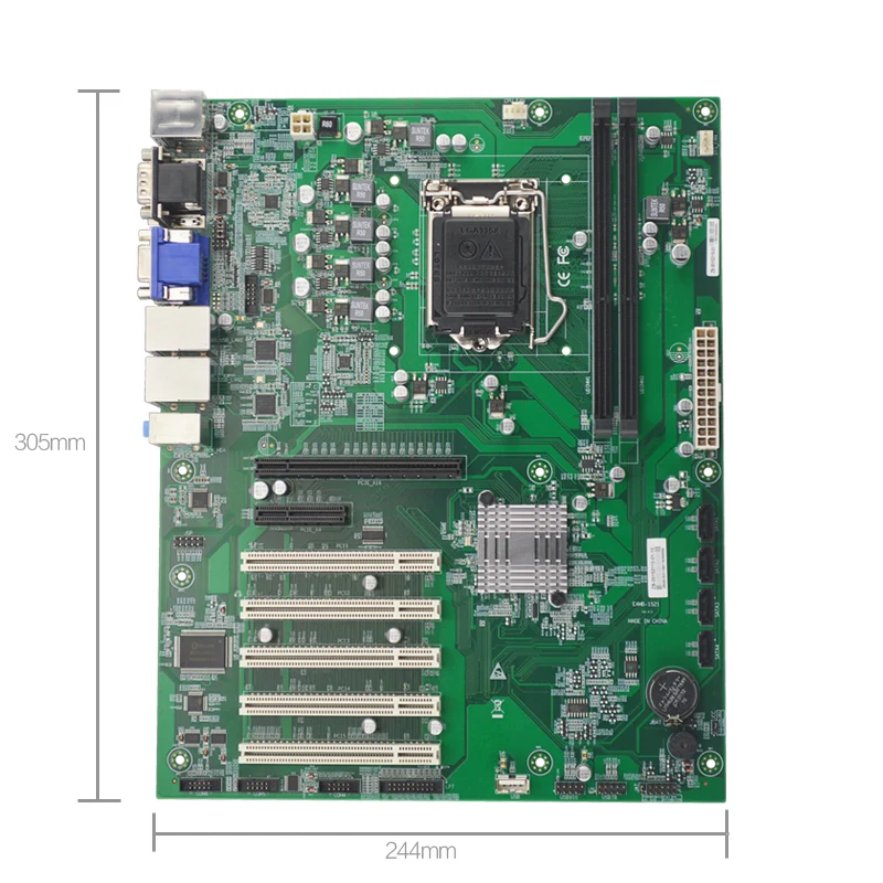 EAMB-1521 Промышленная материнская плата ddr3 i3 i5 i7 2 * PCIE LAN 5 PCI 6 COM | Компьютеры и офис