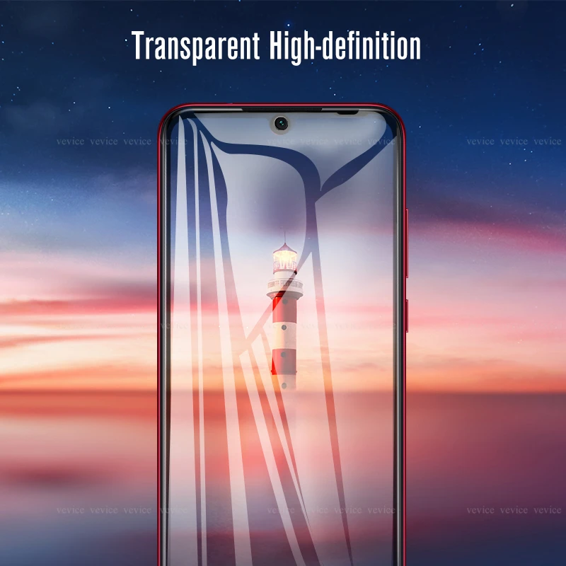 Закаленное стекло 9D для Xiaomi Redmi 7/7A/Note7/Note 7 Pro пленка экрана с защитой от брызг