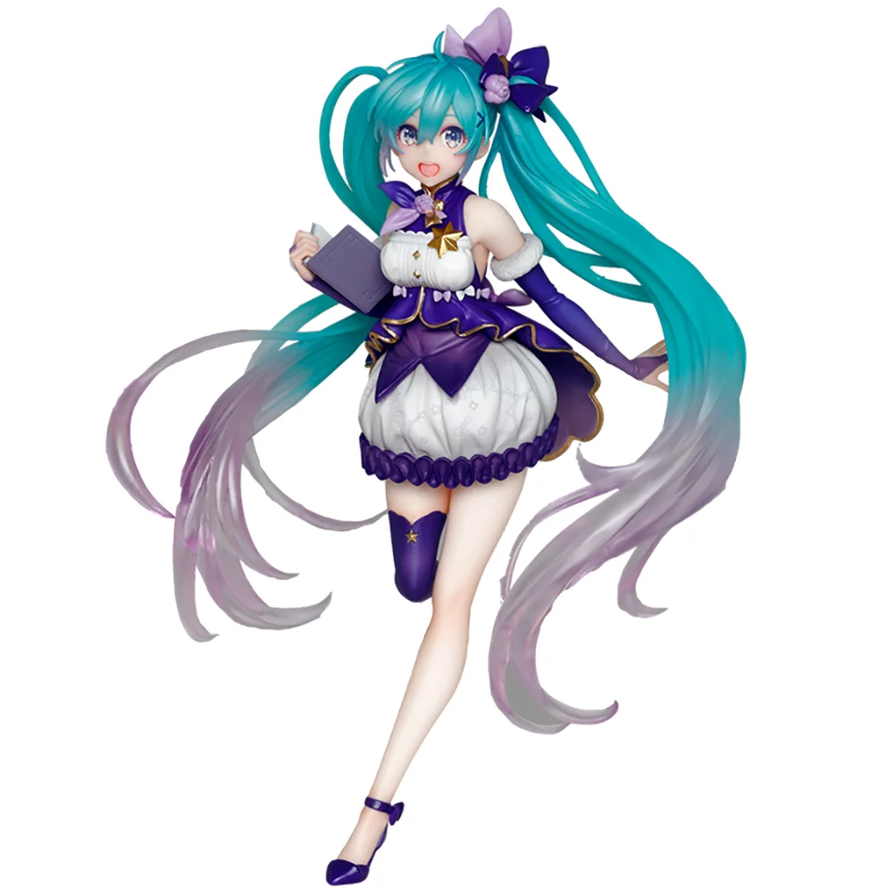 Bandai оригинальный Taito 2021 MIKU 3-й сезон зима Ver. Фигурка из ПВХ модель куклы