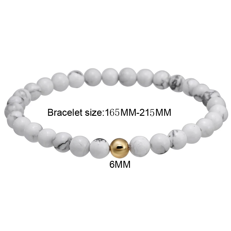 Mcllroy браслет из натурального камня браслеты для мужчин и женщин натуральный