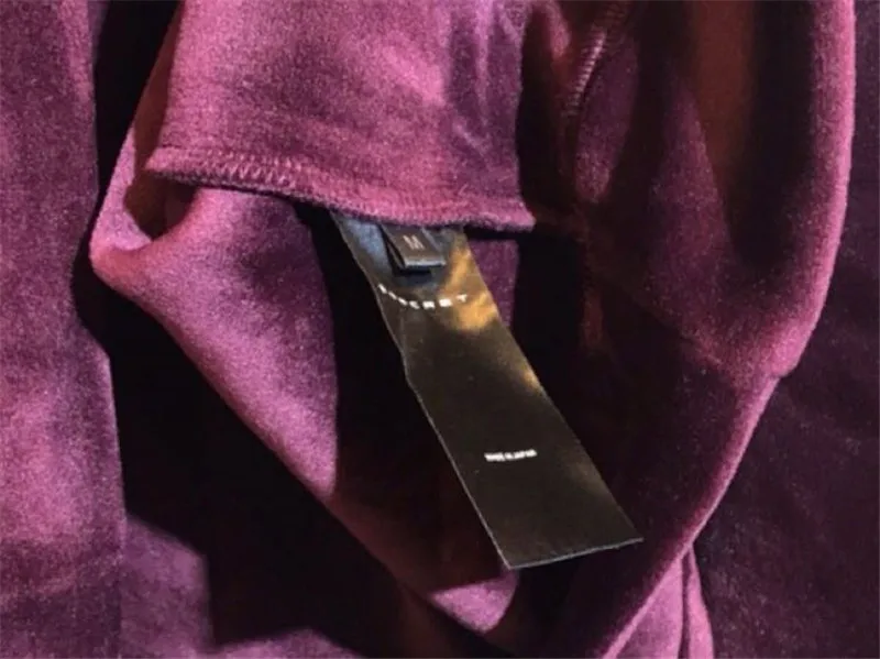 

Embroidery Question Velvet Mark Isecret Hoodie Men Women 1:1 Top Quality Black Red Wine Isecret Pullover Hoody