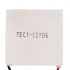 Термоэлектрический кулер, охлаждающая пластина Пельтье, 50x50 мм, 12 В, 6 А, модуль охлаждения с радиатором для термоэлектрического охлаждения