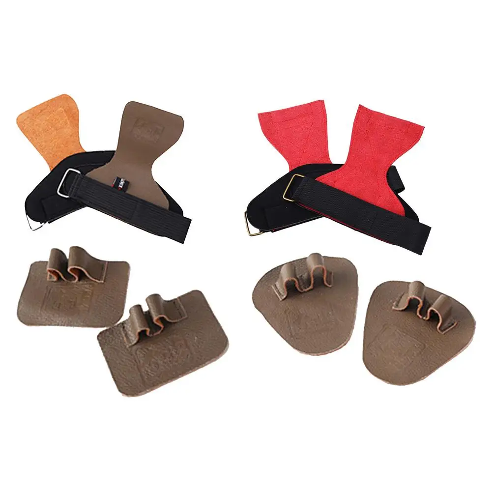 

Workout Weight Lifting Training Gloves Fitness Grips Pads Exercise Gym Grip PowerLifting Exercises Hand Palm Protector