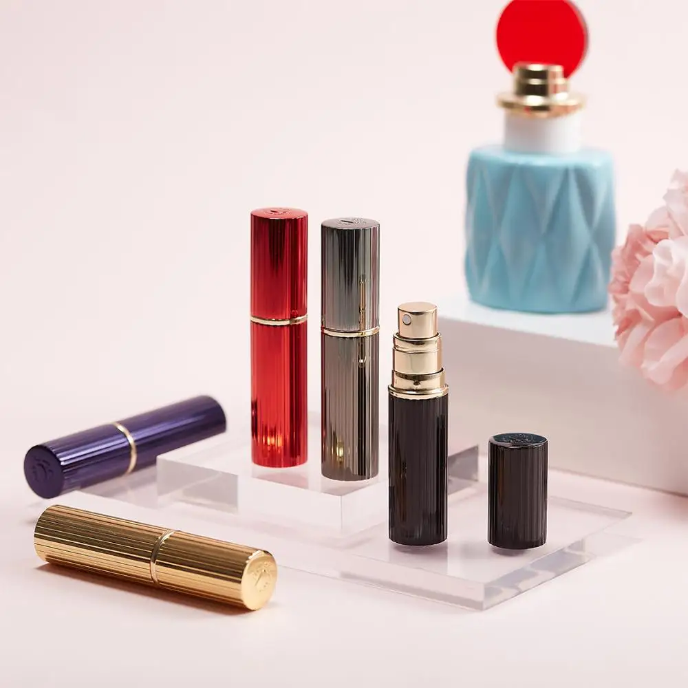 Флакон для духов TonkinTen 5 мл мини насос атомайзер алюминиевый многоразовый флакон